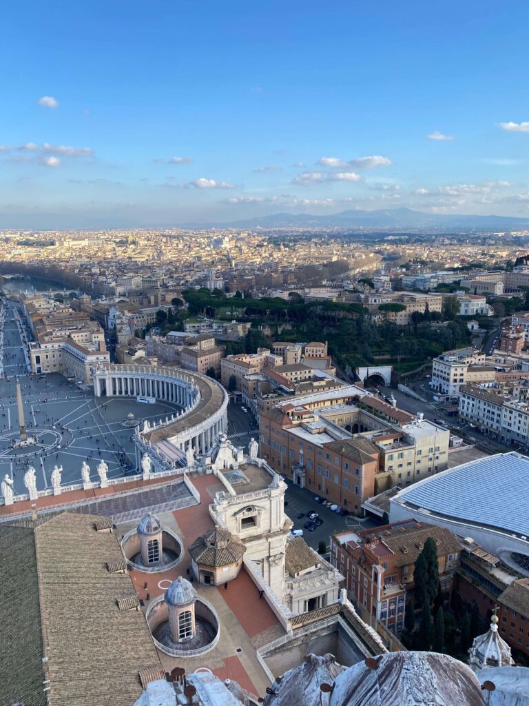 top of st Peter's basilica Dome Best Towers and Domes to Climb in Italy